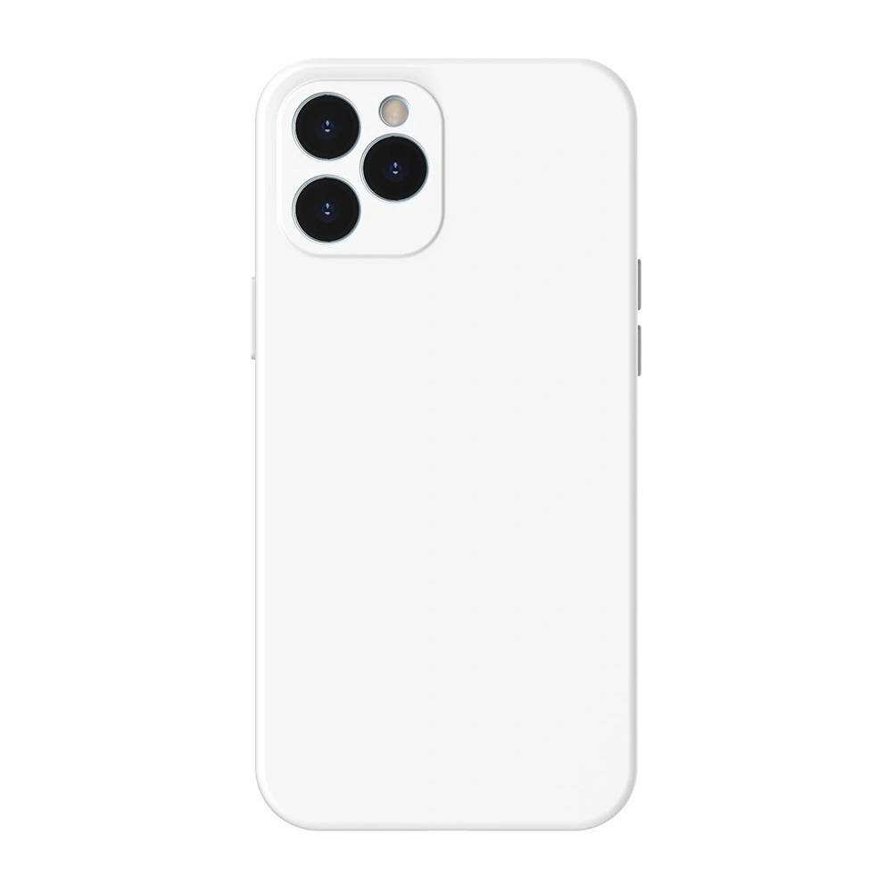 Hurtownia GSM - Baseus Liquid Silica Gel Case Elastyczne żelowe etui Apple iPhone 12 Pro Biały (WIAPIPH61P-YT02) - BSU2479WHT - {ean13} - Hurt
