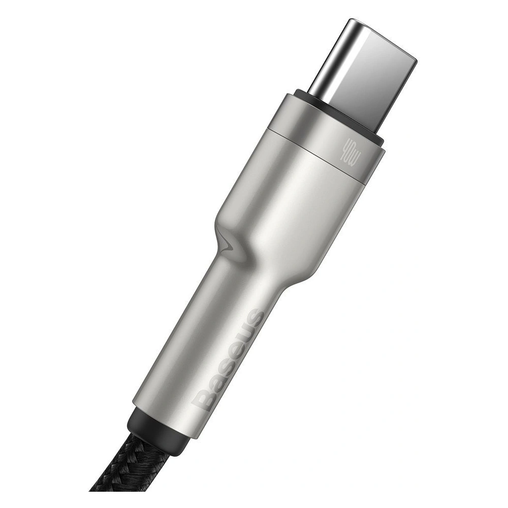 Wholesale Baseus Cafule Series Metal Data USB - USB Typ C 40 W cable (10 V / 4 A) SCP (Huawei SuperCharge Protocol) 0,25 m silver (CATJK-0 - BSU2527SLV - {ean13} - Hurt