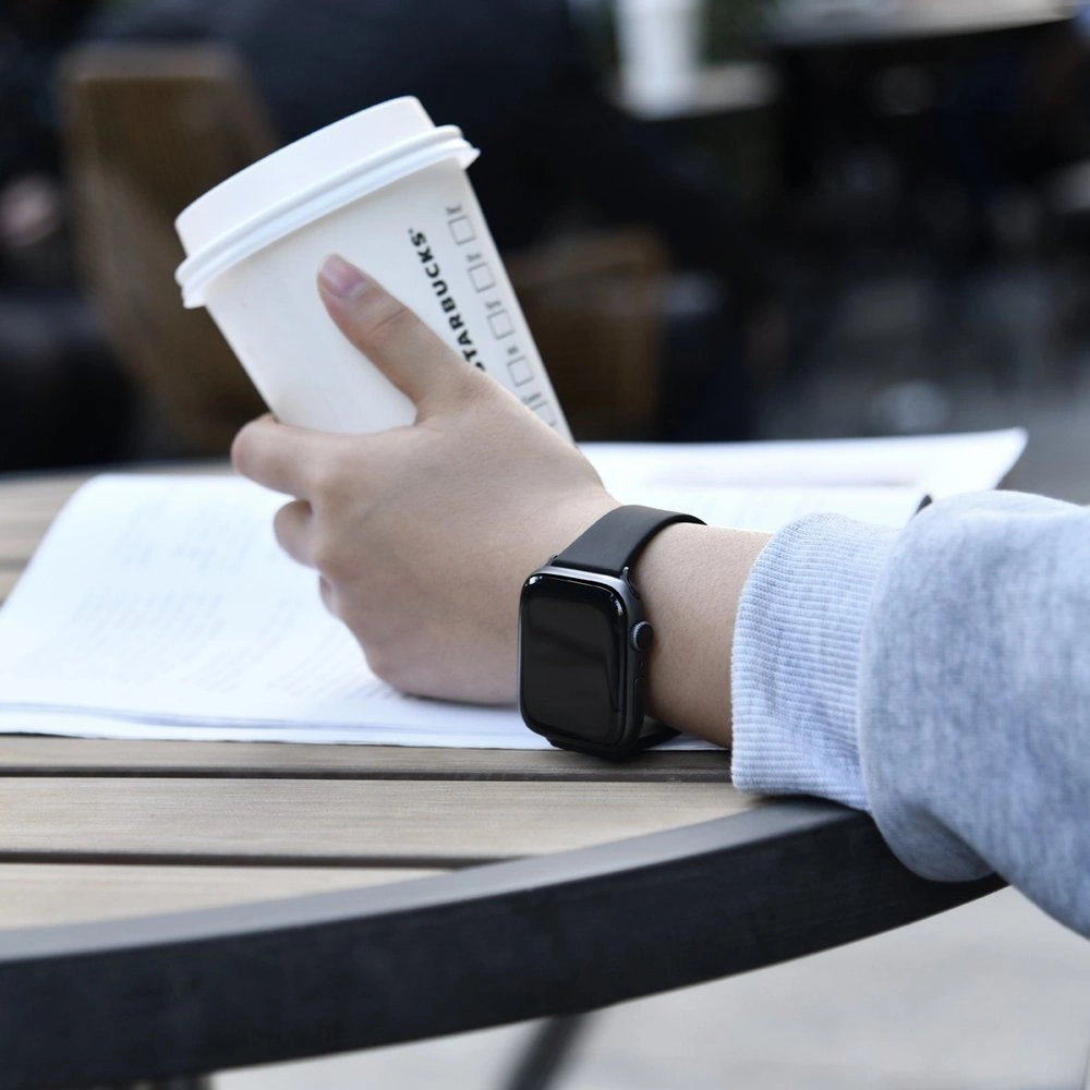 Hurtownia GSM - Baseus Slip-Thru páskový náramek pro Apple Watch 3/4/5/6/SE 42mm/44mm černý (LBWSE-A01) - BSU2568BLK - {ean13} - Hurt