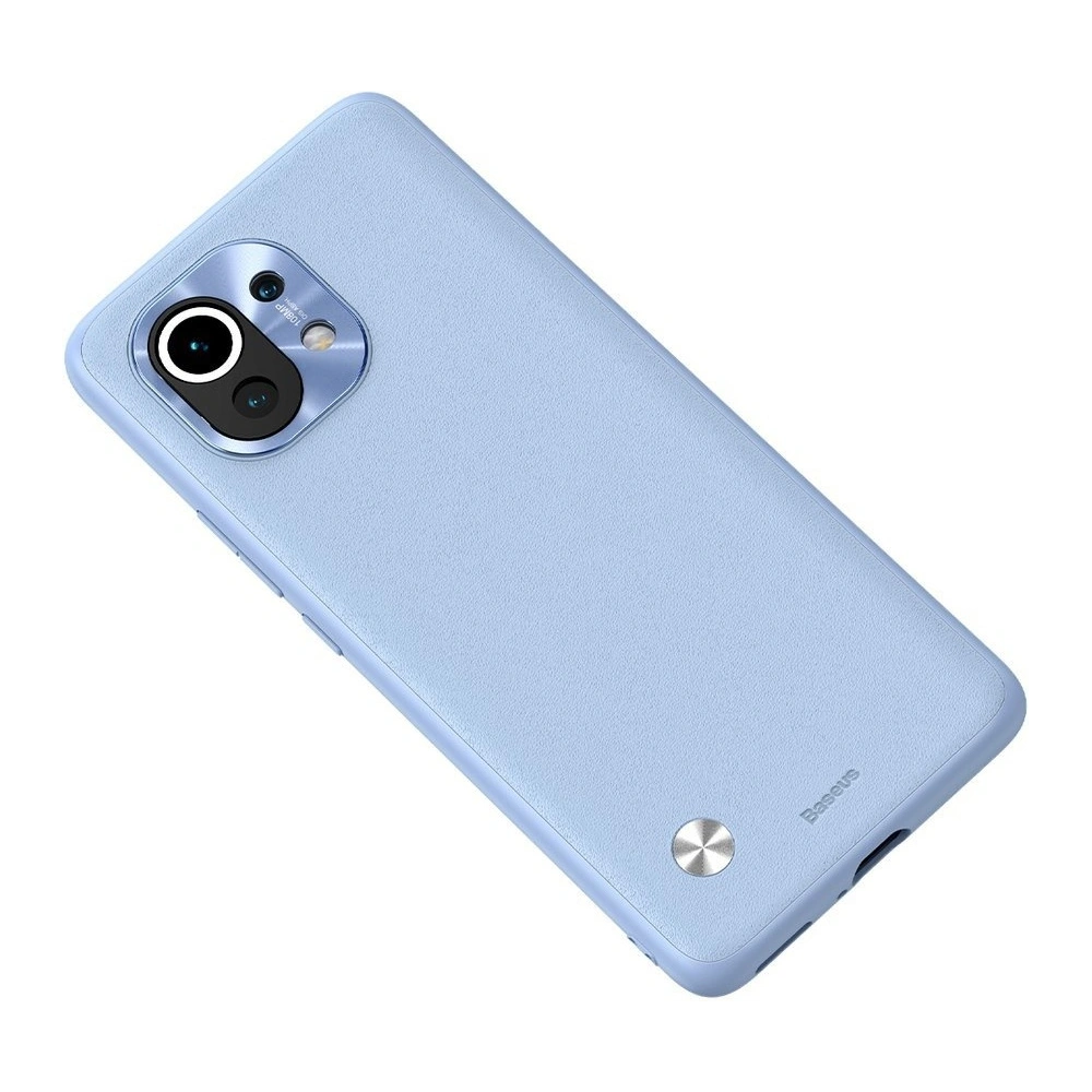 Hurtownia GSM - Baseus Alloy Leather Case odolný obal s krytem na fotoaparát Xiaomi Mi 11 fialový (WIXM11-05) - BSU2574PRP - {ean13} - Hurt