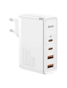 Baseus GaN2 Pro fast wall charger 100W USB / USB Typ C Quick Charge 4+ Power Delivery white (CCGAN2P-L02)