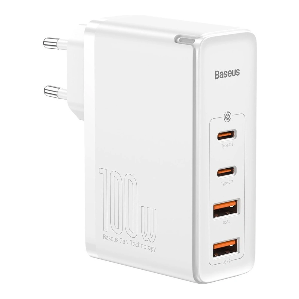 Hurtownia GSM - Baseus GaN2 Pro rychlá síťová nabíječka 100W USB / USB Typ C Quick Charge 4+ Power Delivery bílá (CCGAN2P-L02) - BSU2585WHT - {ean13} - Hurt