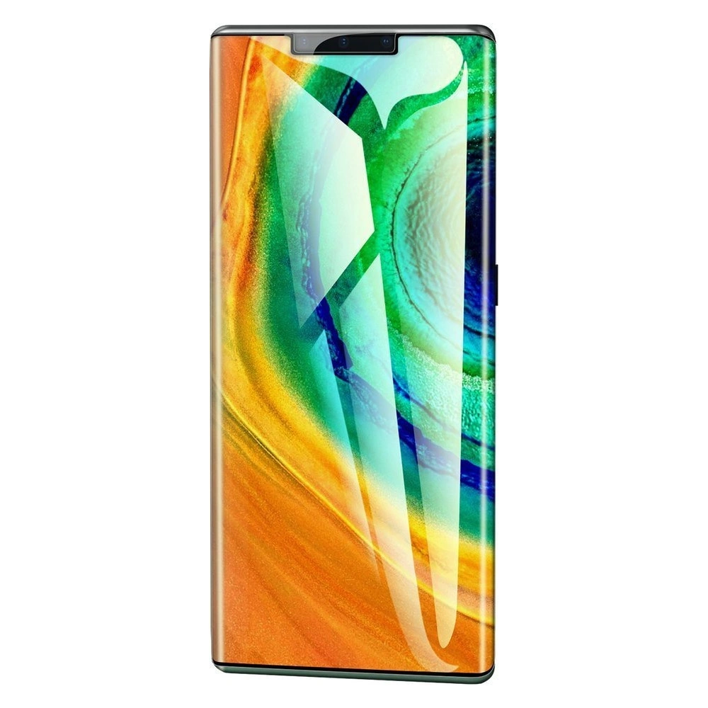 Wholesale Baseus 0.15mm full-screen curved anti-explosion soft screen protector For Mate30 Pro Black - BSU2615BLK - {ean13} - Hurt
