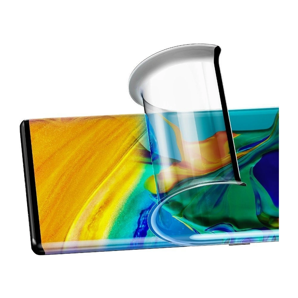 Wholesale Baseus 0.15mm full-screen curved anti-explosion soft screen protector For Mate30 Pro Black - BSU2615BLK - {ean13} - Hurt