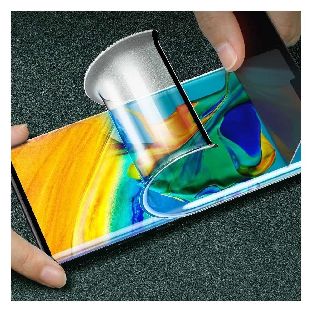 Wholesale Baseus 0.15mm full-screen curved anti-explosion soft screen protector For Mate30 Pro Black - BSU2615BLK - {ean13} - Hurt