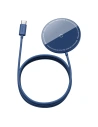 Hurtownia GSM - Baseus mini magnetyczna bezprzewodowa indukcyjna ładowarka Qi 15 W (kompatybilna z MagSafe) niebieski (WXJK-H03) - BSU2633BLU - {ean13} - Hurt