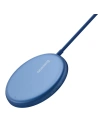 Hurtownia GSM - Baseus mini magnetyczna bezprzewodowa indukcyjna ładowarka Qi 15 W (kompatybilna z MagSafe) niebieski (WXJK-H03) - BSU2633BLU - {ean13} - Hurt