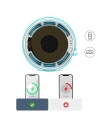 Wholesale Baseus mini magnetic wireless Qi charger 15 W (MagSafe compatible for iPhone) blue (WXJK-H03) - BSU2633BLU - {ean13} - Hurt