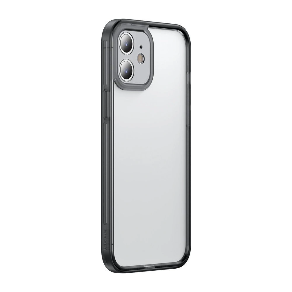 Wholesale Baseus Camera Lens Protector Case durable flexible gel case for iPhone 12 mini black (FRAPIPH54N-01) - BSU2640BLK - {ean13} - Hurt