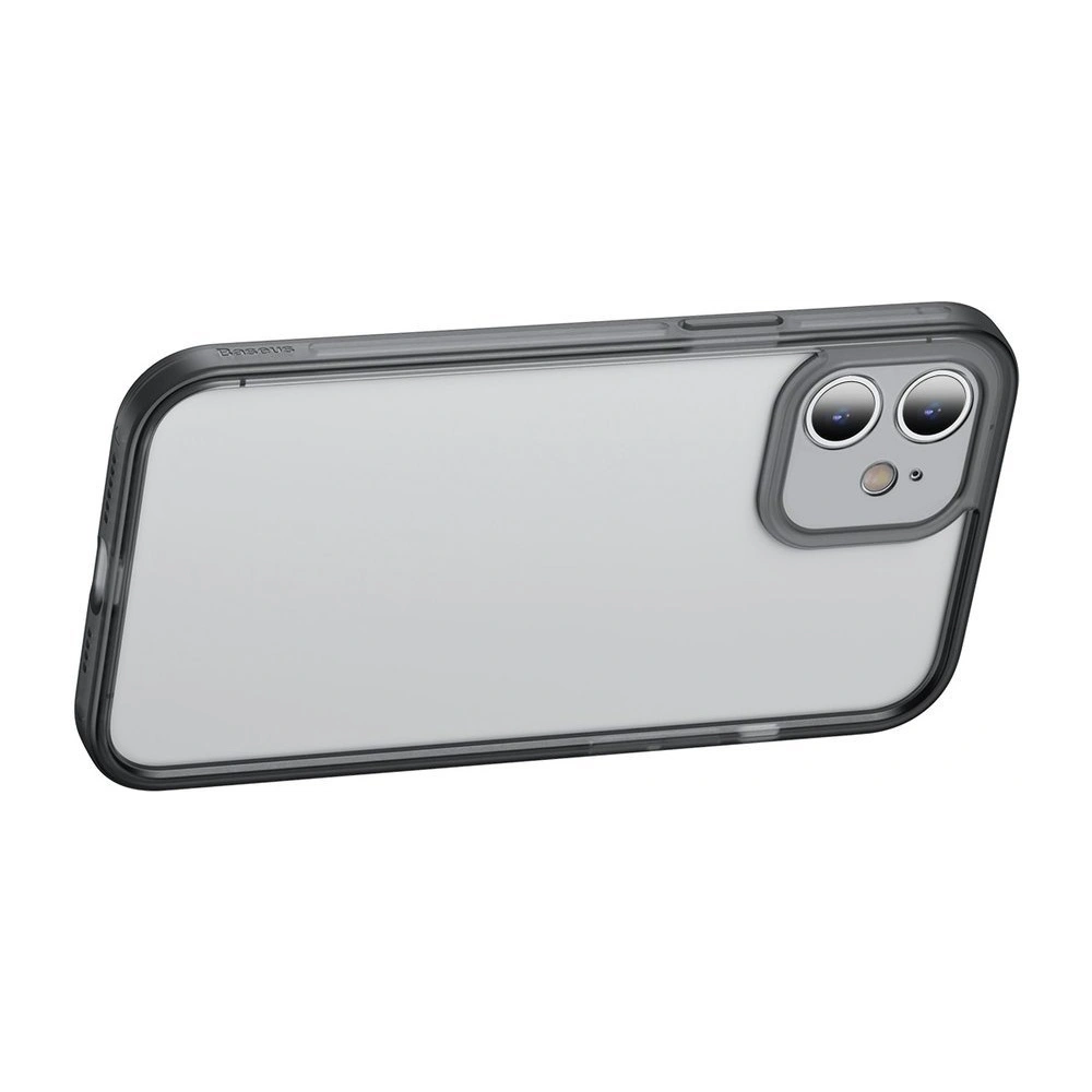 Wholesale Baseus Camera Lens Protector Case durable flexible gel case for iPhone 12 mini black (FRAPIPH54N-01) - BSU2640BLK - {ean13} - Hurt