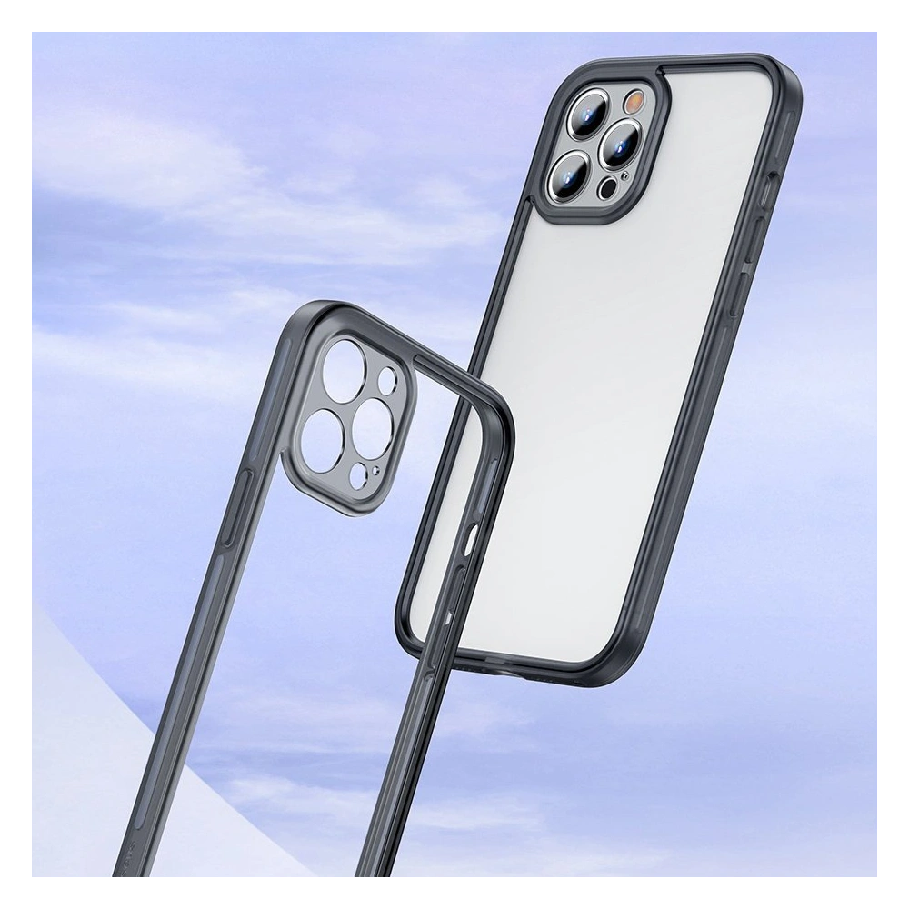 Wholesale Baseus Camera Lens Protector Case durable flexible gel case for iPhone 12 mini transparent (FRAPIPH54N-02) - BSU2641CL - {ean13} - Hurt