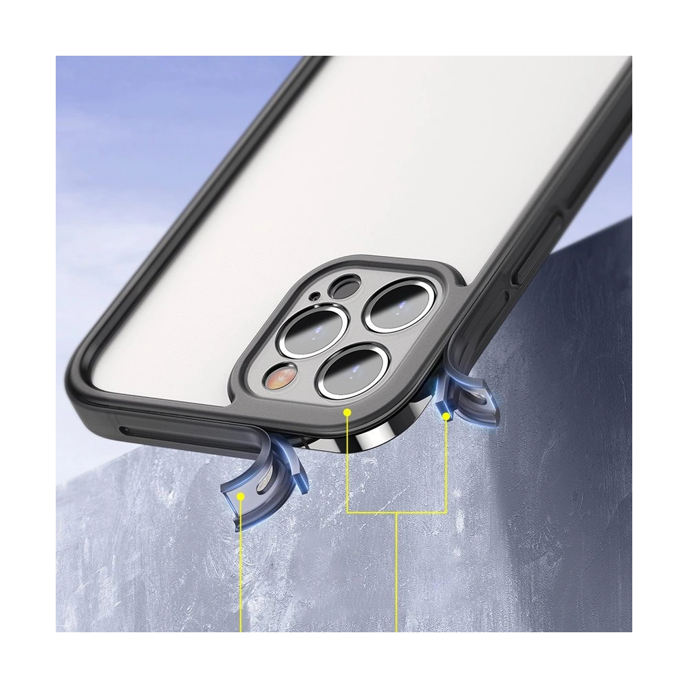 Wholesale Baseus Camera Lens Protector Case durable flexible gel case for iPhone 12 mini transparent (FRAPIPH54N-02) - BSU2641CL - {ean13} - Hurt