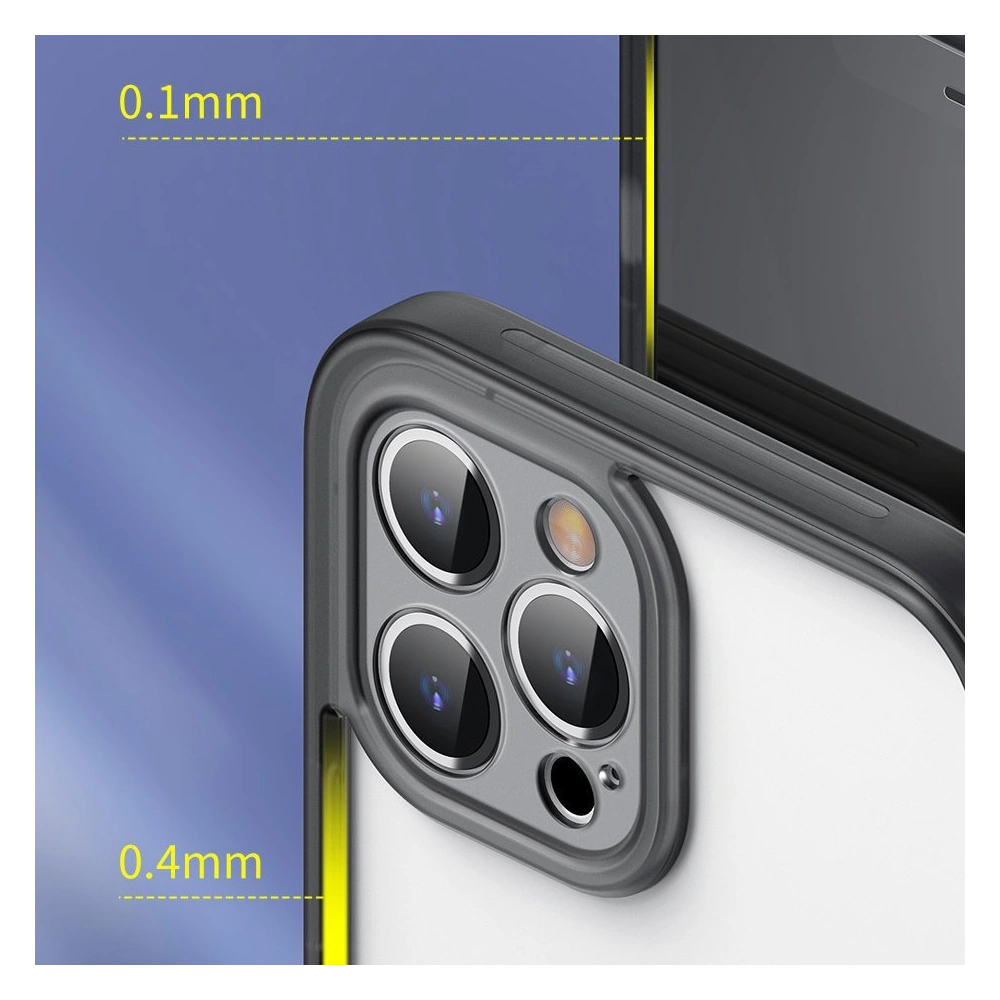 Wholesale Baseus Camera Lens Protector Case durable flexible gel case for iPhone 12 mini transparent (FRAPIPH54N-02) - BSU2641CL - {ean13} - Hurt