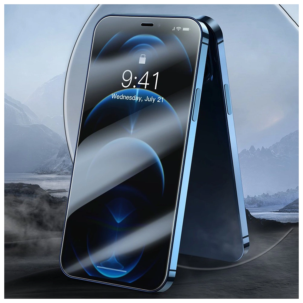Hurtownia GSM - Baseus zestaw 2x ceramiczne szkło hartowane 0,3 mm Apple iPhone 12 mini przezroczysty (SGAPIPH54N-LI02) - BSU2648CL - {ean13} - Hurt