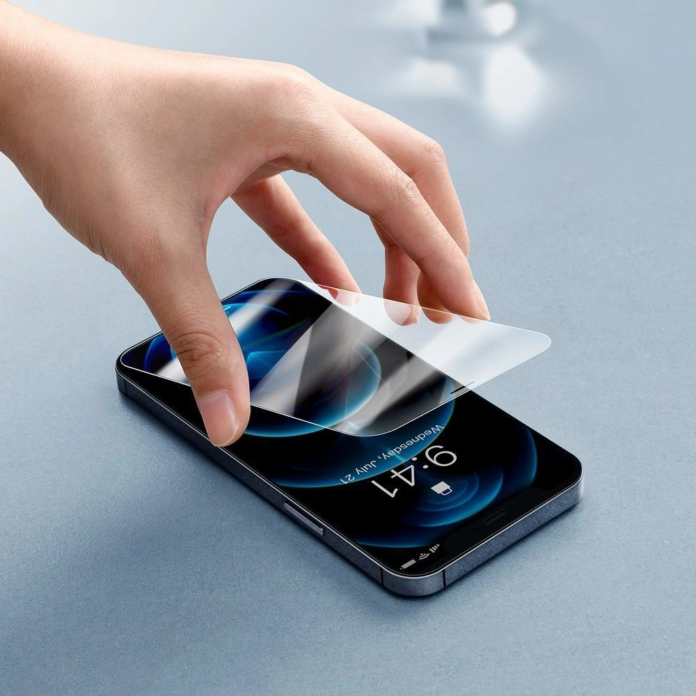 Hurtownia GSM - Baseus sada 2x keramické tvrzené sklo 0,3 mm Apple iPhone 12 Pro Max průhledné (SGAPIPH67N-LI02) - BSU2650CL - {ean13} - Hurt
