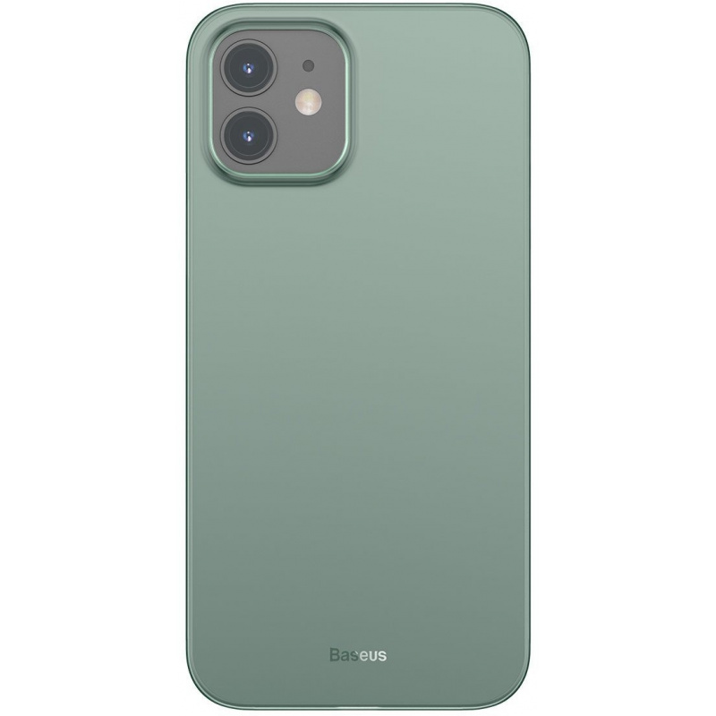 Hurtownia Baseus - 6953156228085 - BSU2655GRN - Etui Baseus Wing Case Apple iPhone 12 (zielony) - B2B homescreen