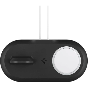Wholesale Spigen MagFit Duo Apple MagSafe & Apple Watch Charger Stand Black - SPN1585BLK - {ean13} - Hurt