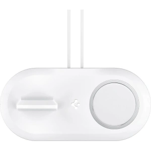 Wholesale Spigen MagFit Duo Apple MagSafe & Apple Watch Charger Stand White - SPN1586WHT - {ean13} - Hurt