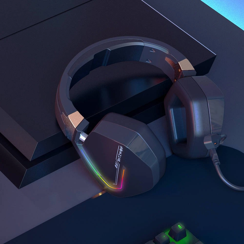 Hurtownia GSM - Herní sluchátka BlitzWolf BW-GH2, RGB, 7.1 - BLZ339 - {ean13} - Hurt