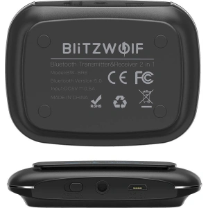 Hurtownia GSM - Transmiter / Příjímač BlitzWolf BW-BR6, Bluetooth 5.0, aptX - BLZ360 - {ean13} - Hurt