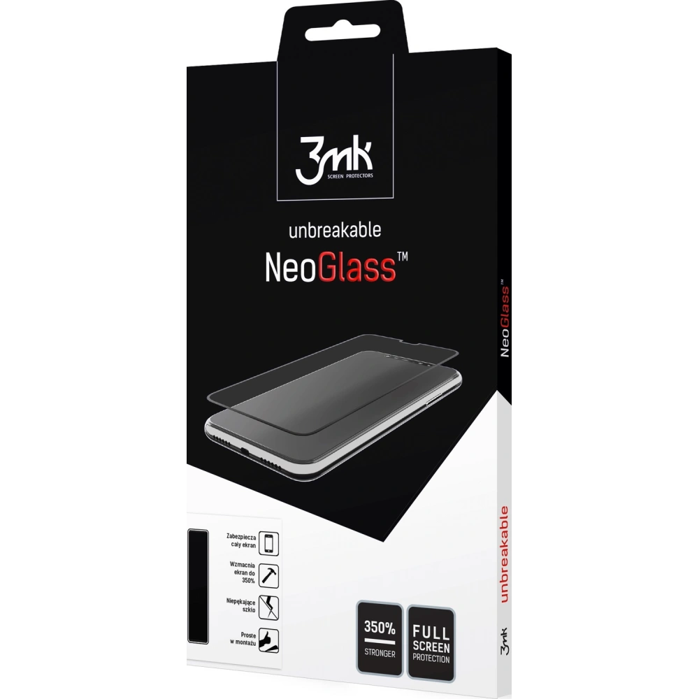Hurtownia GSM - Ochranné sklo 3MK NeoGlass Samsung Galaxy A32 5G/A12 černé - 3MK1622BLK - {ean13} - Hurt