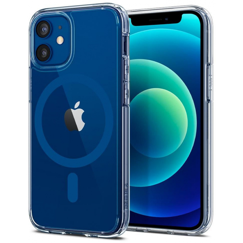 Hurtownia Spigen - 8809756644399 - SPN1587BLU - Etui Spigen Ultra Hybrid Mag MagSafe Apple iPhone 12/12 Pro Blue - B2B homescreen