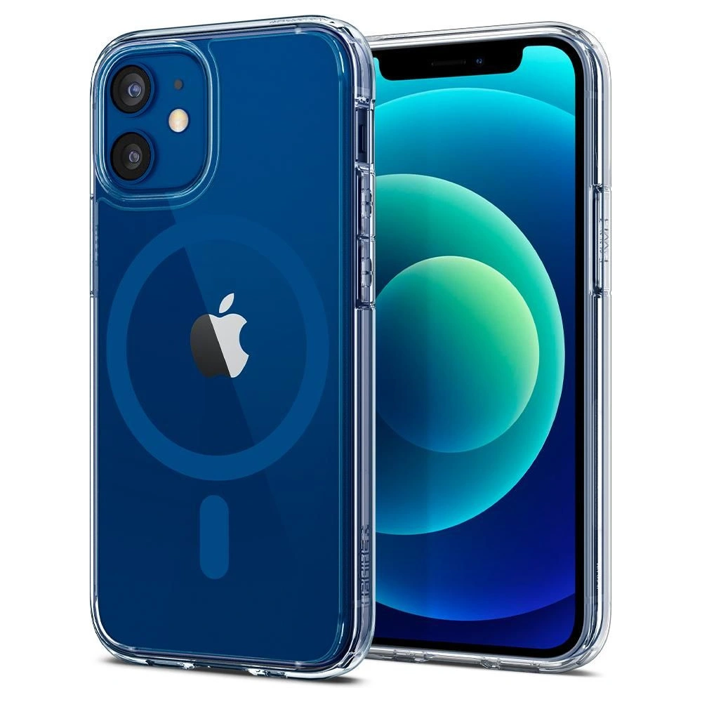 Wholesale Spigen Ultra Hybrid Mag MagSafe Apple iPhone 12/12 Pro Blue - SPN1587BLU - {ean13} - Hurt