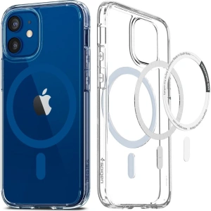 Etui Spigen Ultra Hybrid Mag MagSafe Apple iPhone 12/12 Pro Modrá