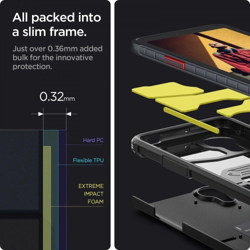 Etui Spigen Tough Armor Samsung Galaxy XCover 5 Black