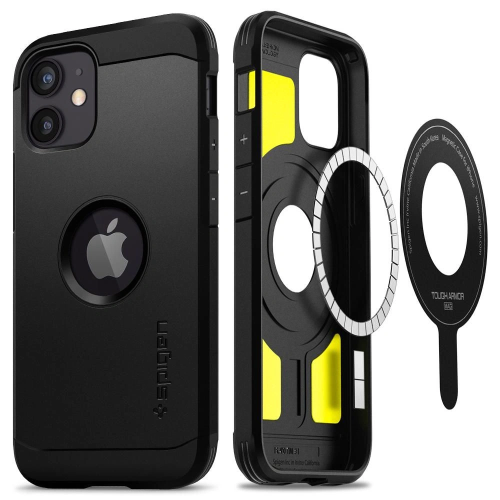 Hurtownia GSM - Etui Spigen Tough Armor Mag MagSafe Apple iPhone 12 mini Černá - SPN1591BLK - {ean13} - Hurt