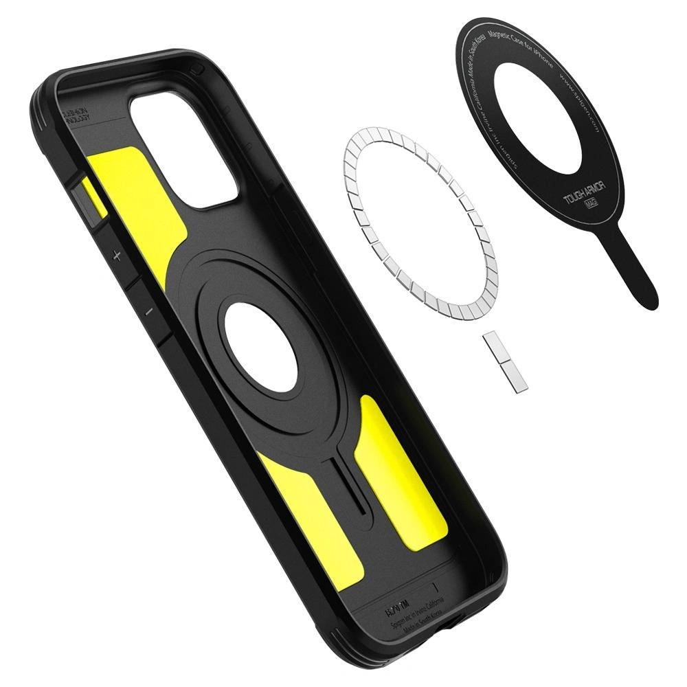 Wholesale Spigen Tough Armor Mag MagSafe Apple iPhone 12 Pro Max Black - SPN1592BLK - {ean13} - Hurt