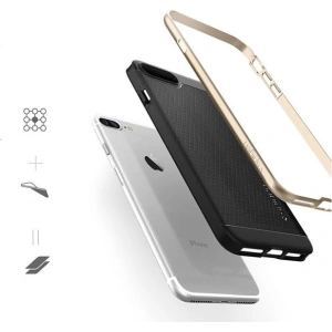 Hurtownia GSM - Etui Spigen Neo Hybrid Apple iPhone 8/7 Plus Satin Silver - SPN1593SLV - {ean13} - Hurt