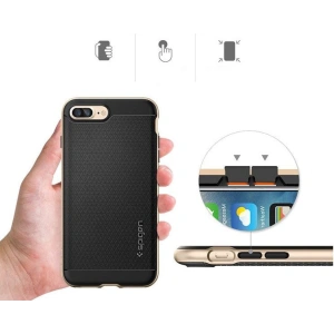 Hurtownia GSM - Etui Spigen Neo Hybrid Apple iPhone 8/7 Plus Satin Silver - SPN1593SLV - {ean13} - Hurt