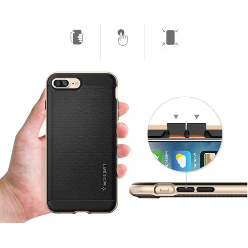 Etui Spigen Neo Hybrid Apple iPhone 8/7 Plus Satin Silver