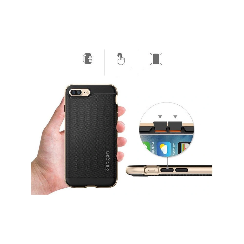 Hurtownia GSM - Etui Spigen Neo Hybrid Apple iPhone 8/7 Plus Satin Silver - SPN1593SLV - {ean13} - Hurt