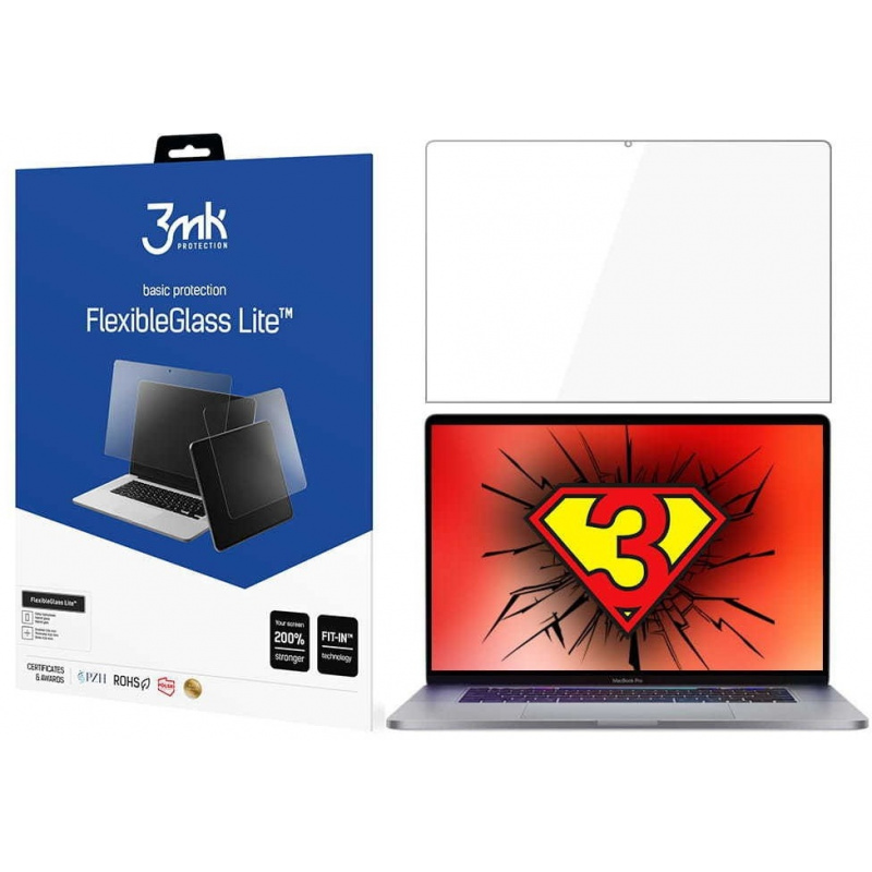 3MK Distributor - 5903108282635 - 3MK1629 - 3MK FlexibleGlass Lite Apple MacBook Pro 16" - B2B homescreen