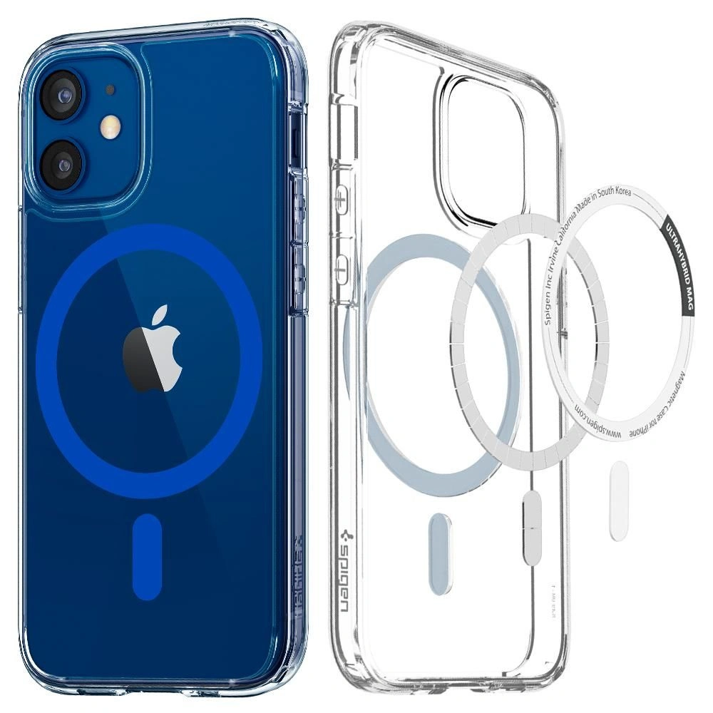 Hurtownia GSM - Etui Spigen Ultra Hybrid Mag MagSafe Apple iPhone 12 mini Modrá - SPN1595BLU - {ean13} - Hurt