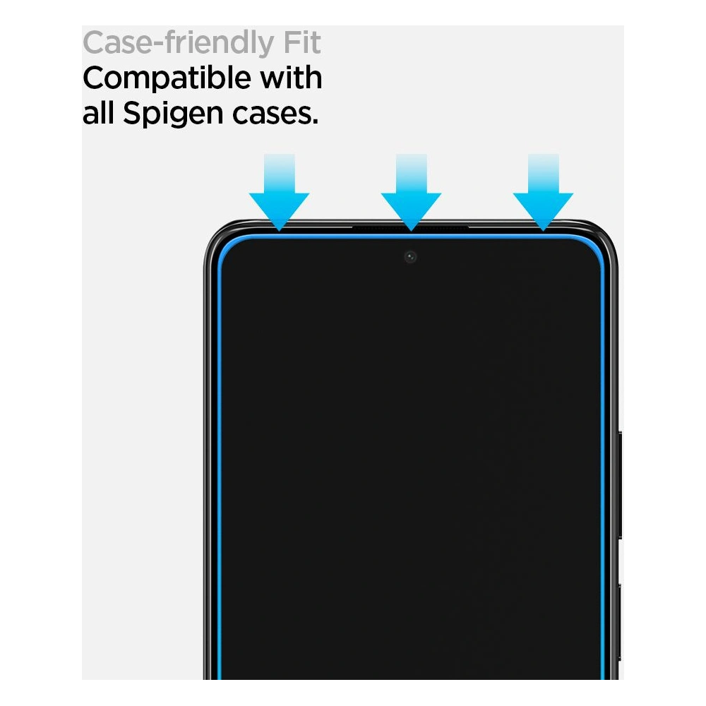 Hurtownia GSM - Sklo tvrzené Spigen GLAS.tR Slim Redmi Note 10/10S Černé - SPN1596BLK - {ean13} - Hurt