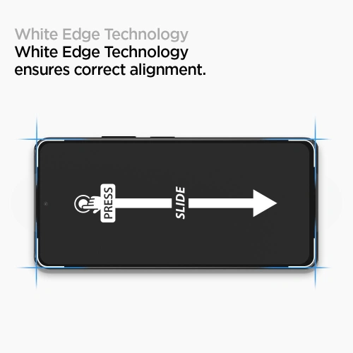 Szkło hartowane Spigen GLAS.tR Slim Redmi Note 10/10S Black