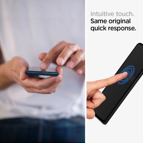 Szkło hartowane Spigen GLAS.tR Slim Redmi Note 10/10S Black