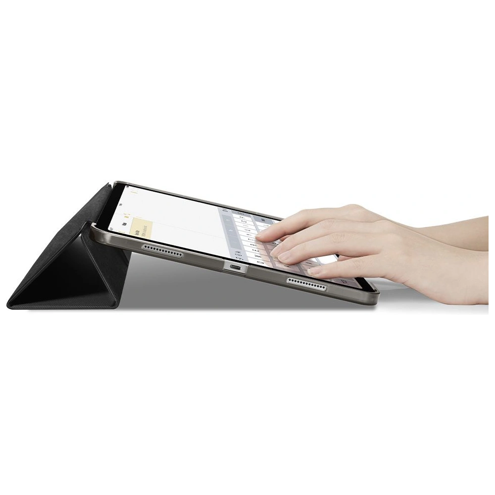 Etui Spigen Liquid Air Folio Apple iPad Pro 12.9 2021 (5. generace) černé