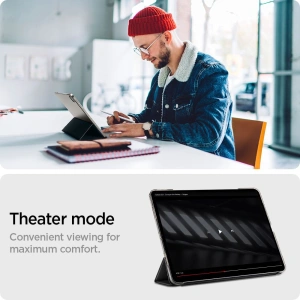 Wholesale Spigen Liquid Air Folio Apple iPad Pro 12.9 2021 Black - SPN1597BLK - {ean13} - Hurt