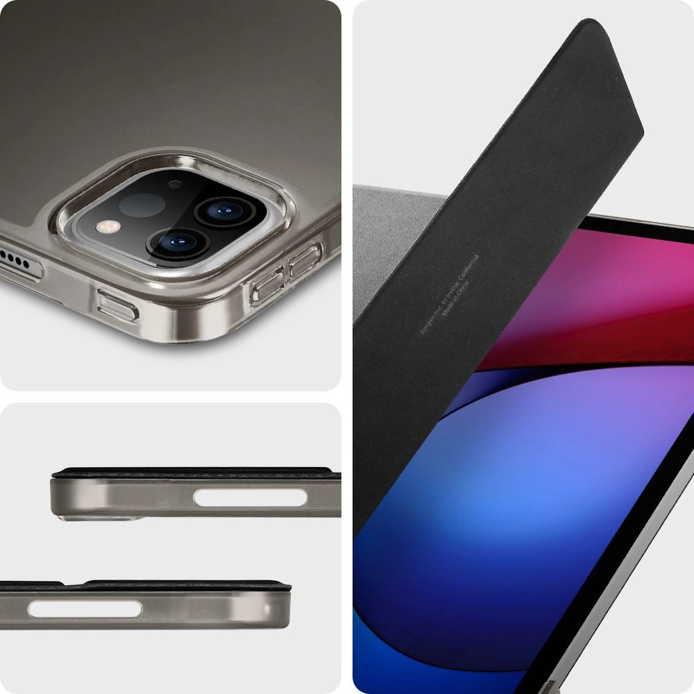 Hurtownia GSM - Etui Spigen Smart Fold Apple iPad Pro 12.9 2021 (5. generace) černá - SPN1598BLK - {ean13} - Hurt