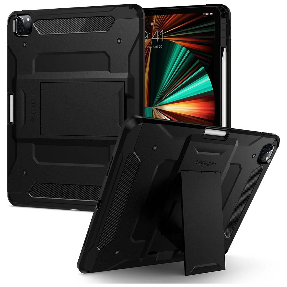 Etui Spigen Tough Armor Pro Apple iPad Pro 12.9 2021 (5. generace) černé