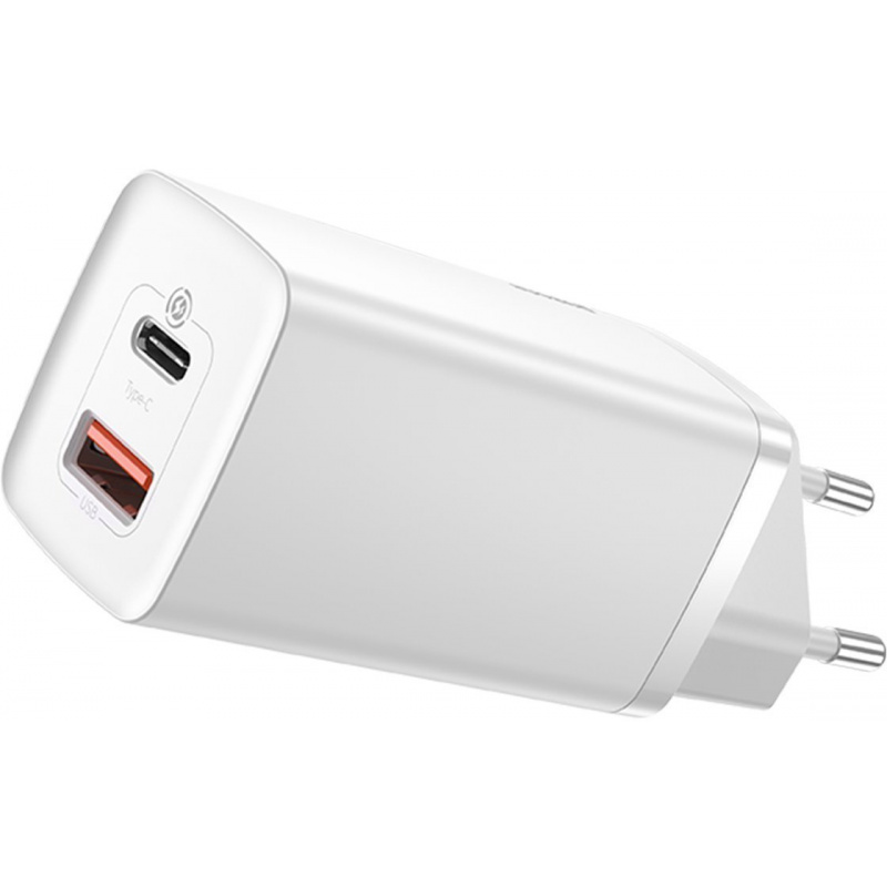 Baseus Distributor - 6953156232945 - BSU2656WHT - Baseus GaN2 Lite Quick Travel Charger USB+C 65W EU (white) - B2B homescreen