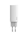 Hurtownia GSM - Ładowarka sieciowa Baseus GaN2 Lite, USB + USB-C, 65W, EU (biała) - BSU2656WHT - {ean13} - Hurt