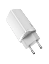 Hurtownia GSM - Ładowarka sieciowa Baseus GaN2 Lite, USB + USB-C, 65W, EU (biała) - BSU2656WHT - {ean13} - Hurt