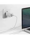 Hurtownia GSM - Ładowarka sieciowa Baseus GaN2 Lite, USB + USB-C, 65W, EU (biała) - BSU2656WHT - {ean13} - Hurt