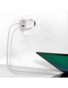 Hurtownia GSM - Ładowarka sieciowa Baseus GaN2 Lite, USB + USB-C, 65W, EU (biała) - BSU2656WHT - {ean13} - Hurt