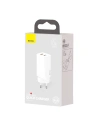 Hurtownia GSM - Ładowarka sieciowa Baseus GaN2 Lite, USB + USB-C, 65W, EU (biała) - BSU2656WHT - {ean13} - Hurt
